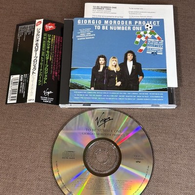 GIORGIO MORODER PROJECT To Be Number One JAPAN CD VJCP-31 w/ OBI Gianna Nannini