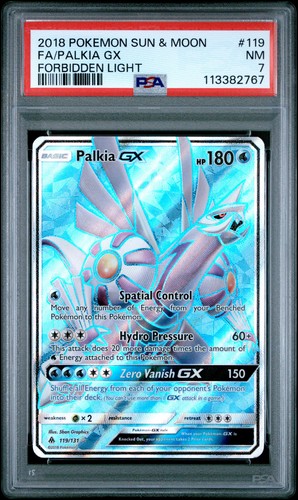 Palkia-GX graded PSA 7 for sale on eBay