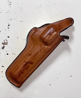 Bianchi 5BHL DW .44 Leather Holster W/ Thumb Snap | eBay