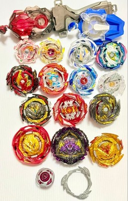 Beyblade Burst Starter Set with Shooter Used Collectible Toy Official