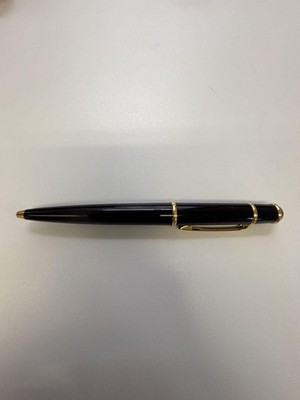 Cartier Ballpoint Pen Black x Gold with Box | eBay