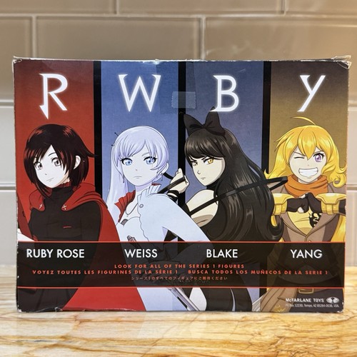 Rara action figure RWBY Ruby Rose McFarlane denti di gallo NUOVA CON SCATOLA LEGGI - Foto 4 di 8