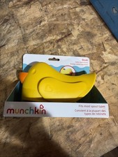 Beak Munchkin Bathtub Safety Spout Guard Rubber Duck Yellow Fits Most Spout Type