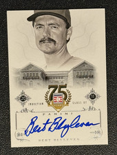 2014 Panini Hall of Fame - Signatures Autograph #4 - Bert Blyleven