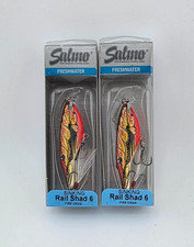 (2) Salmo Rail Shad 6 Crankbait Fishing Lures...