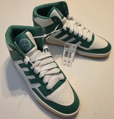 adidas Rapid Court Mid Top Green White JS2218  Men's Size 11