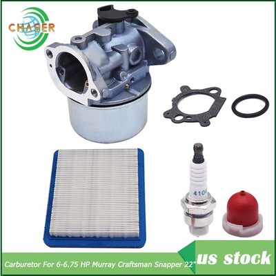 Carburetor For Briggs & Stratton 6-6.75HP Murray Craftsman Snapper 22'' Mower