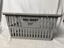Vintage Walmart Gray Tote Store Shopping Groc...