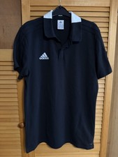 adidas Condivo Polo Shirt - Black Football Polo Top Size L