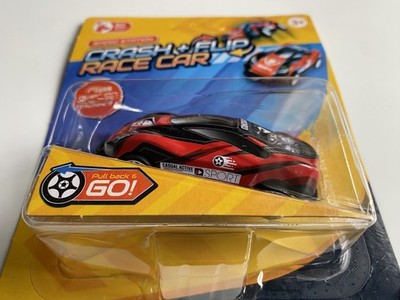 Crash + Flip Toy Fast Racing Car Pull Back & Go Great Xmas Strumpf Füller Geschenk