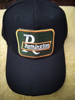 Remington  Hat Black One Size Fits All Adjustable Strap New 