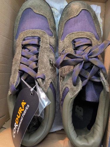 new balance rainer low Green And Purple