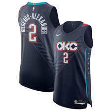 Nike Shai Gilgeous-Alexander Oklahoma City Thunder 2026 Authentic Jersey NBA OKC