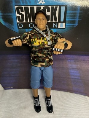 WWE John Elite Cena Doctor of Thuganomics Word Life 3 Pack A7 Walmart RA Mattel