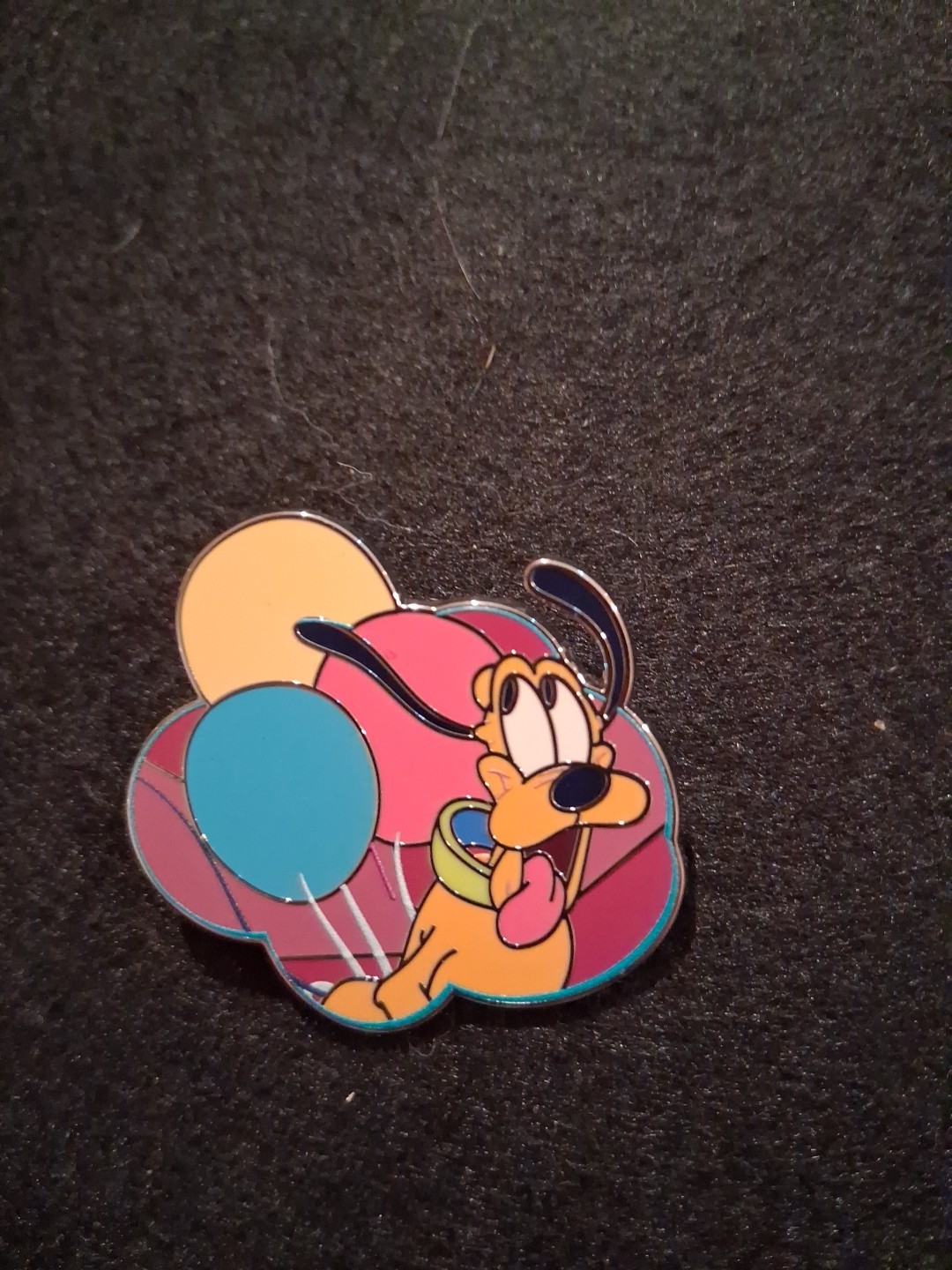 2025 Disney Best Day Ever Mystery Pin Pluto With Colorful Balloons