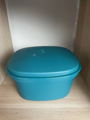 Tupperware Siebservierer Behälter Mit Sieb Wärmebehälter Türkis 3l Neu