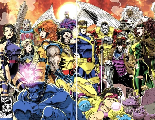 (2 Pack) Fall of X #4 & Rise of X #4 Kaare Andrews Exclusive VIRGIN Variant Set