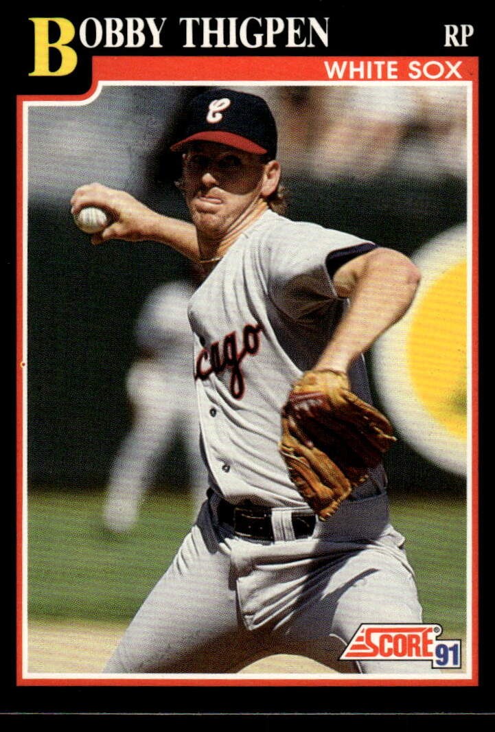 1991 Score #280 Bobby Thigpen