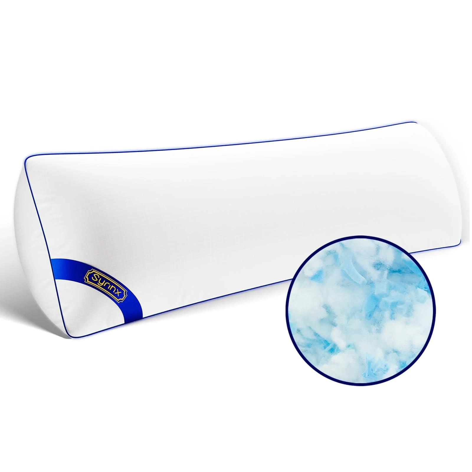 Memory Foam Body Pillow Insert for Adults,Soft Surface Firm 