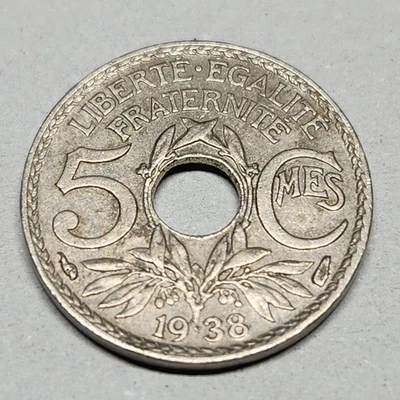 5 centimes Lindauer 1938 ( 118 @ 2021 ) - Photo 1/2