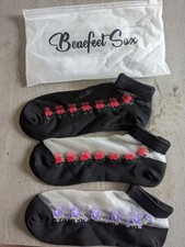 3 Pairs Benefeet Ankle Sox Women's new 