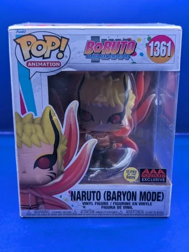 Funko Pop Boruto Naruto Baryon Mode Super #1361 Figure AAA Anime Exclusive