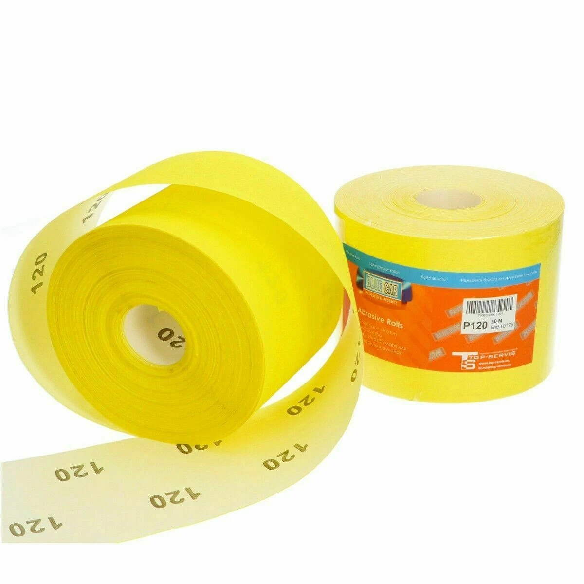 Rouleau De Papier Abrasif Mirka Gold – 115mm X 50m, Grains P40 à P400, Qualité Finlandaise