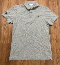 Lacoste Sport Polo Mens Small Miami Open Itau Embroidered Tennis