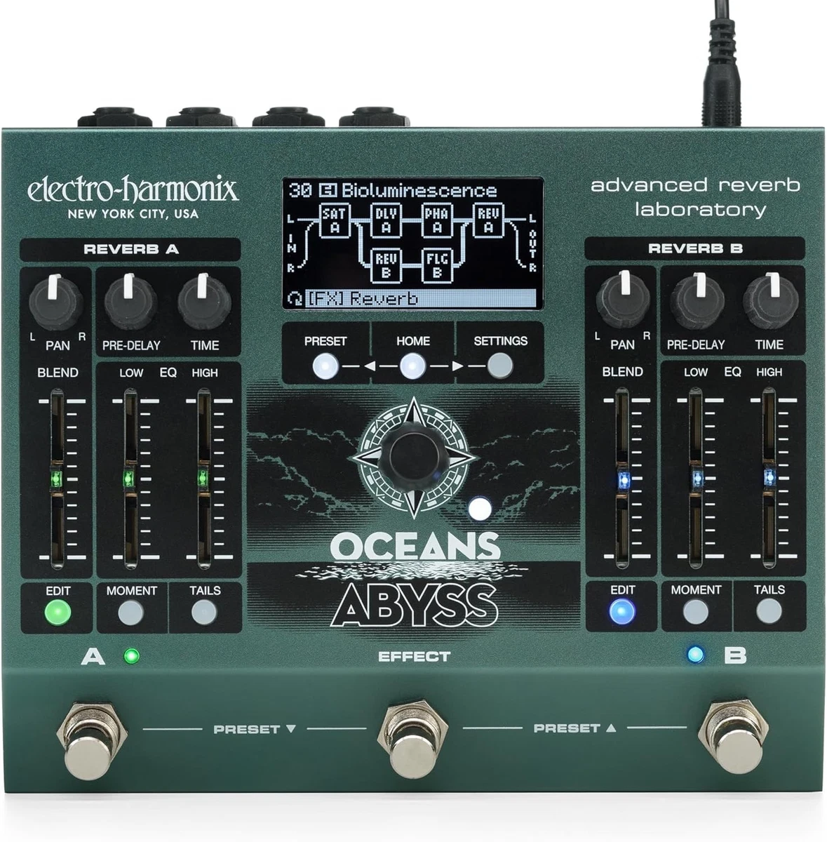 Electro-Harmonix Digital Guitar Delay, Echo & Reverb Pedals for