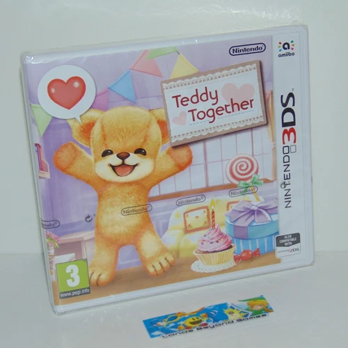 Teddy Together Nintendo 3DS 2DS PAL Pet Sim New and Factory Sealed