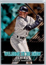 2022 Topps Welcome to the Show Gold /75 Ichiro Suzuki #WTTS-9 Mariners
