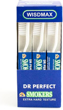 Adult Smoker'S Toothbrush Super Hard Firm Bristles 12