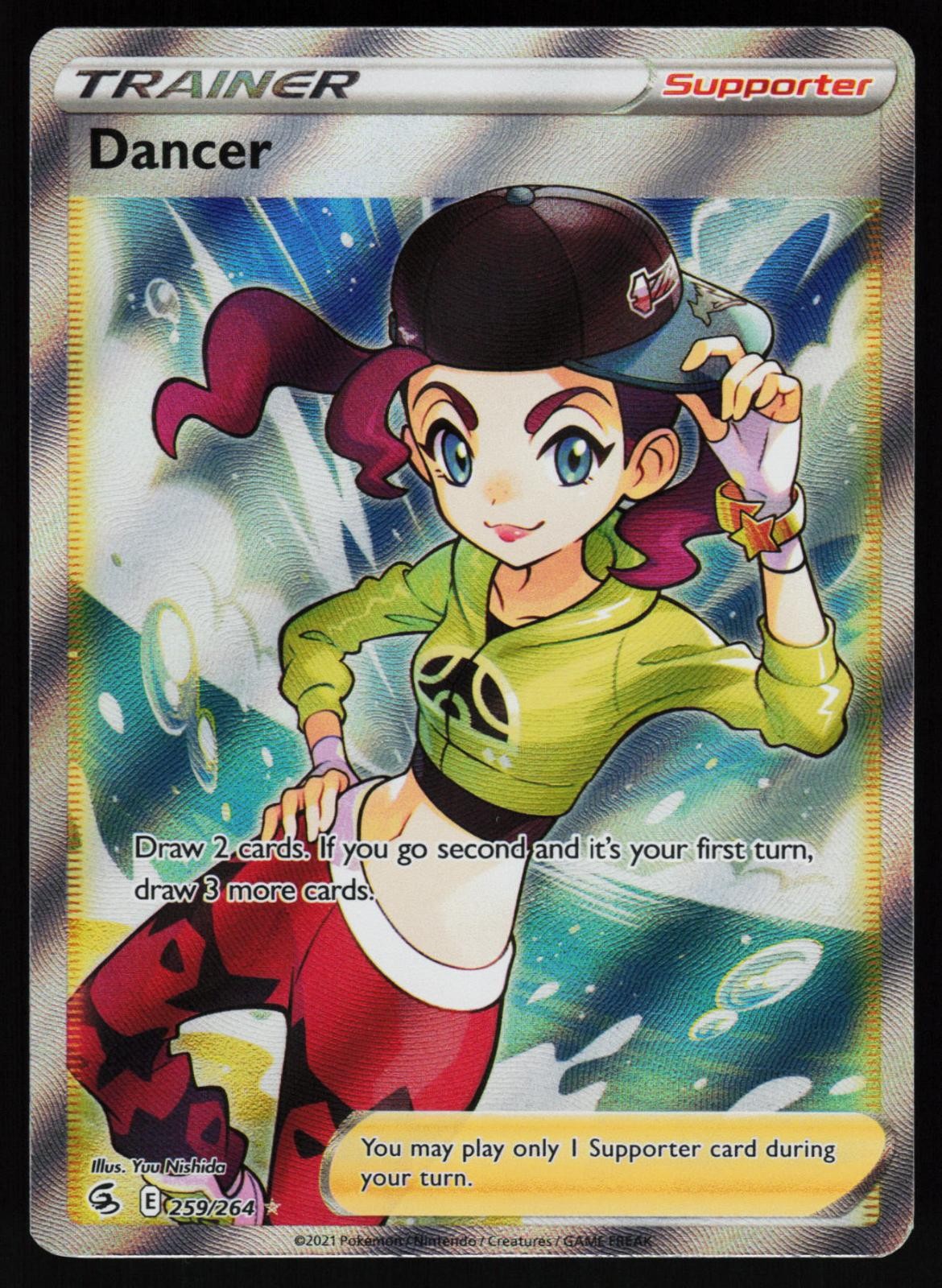 Dancer 259/264 Fusion Strike Holo Ultra Rare NM/M Pokemon Nishida