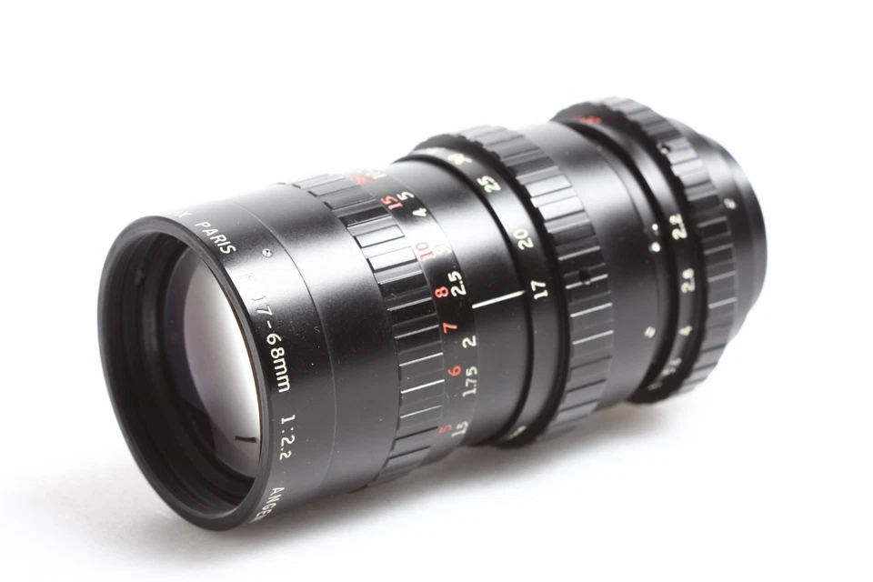 P. Angenieux-Zoom Type 4x17B 2,2/17-68 Zoom Lens C-Mount - Bild 3 von 4