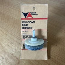 Vermont American 16731 Lawnmower Blade Sharpener, Drill Attachment, Made in USA