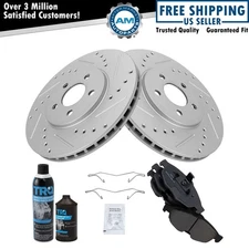 Front Metallic Brake Pad & Performance Rotor Kit for Dodge Stratus Sebring