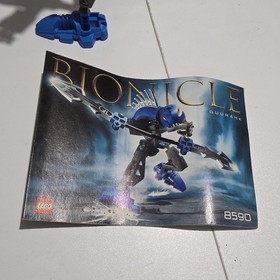 Lego Bionicle Rahkshi Guurahk 8590 100% Complete With Krana - with manual +