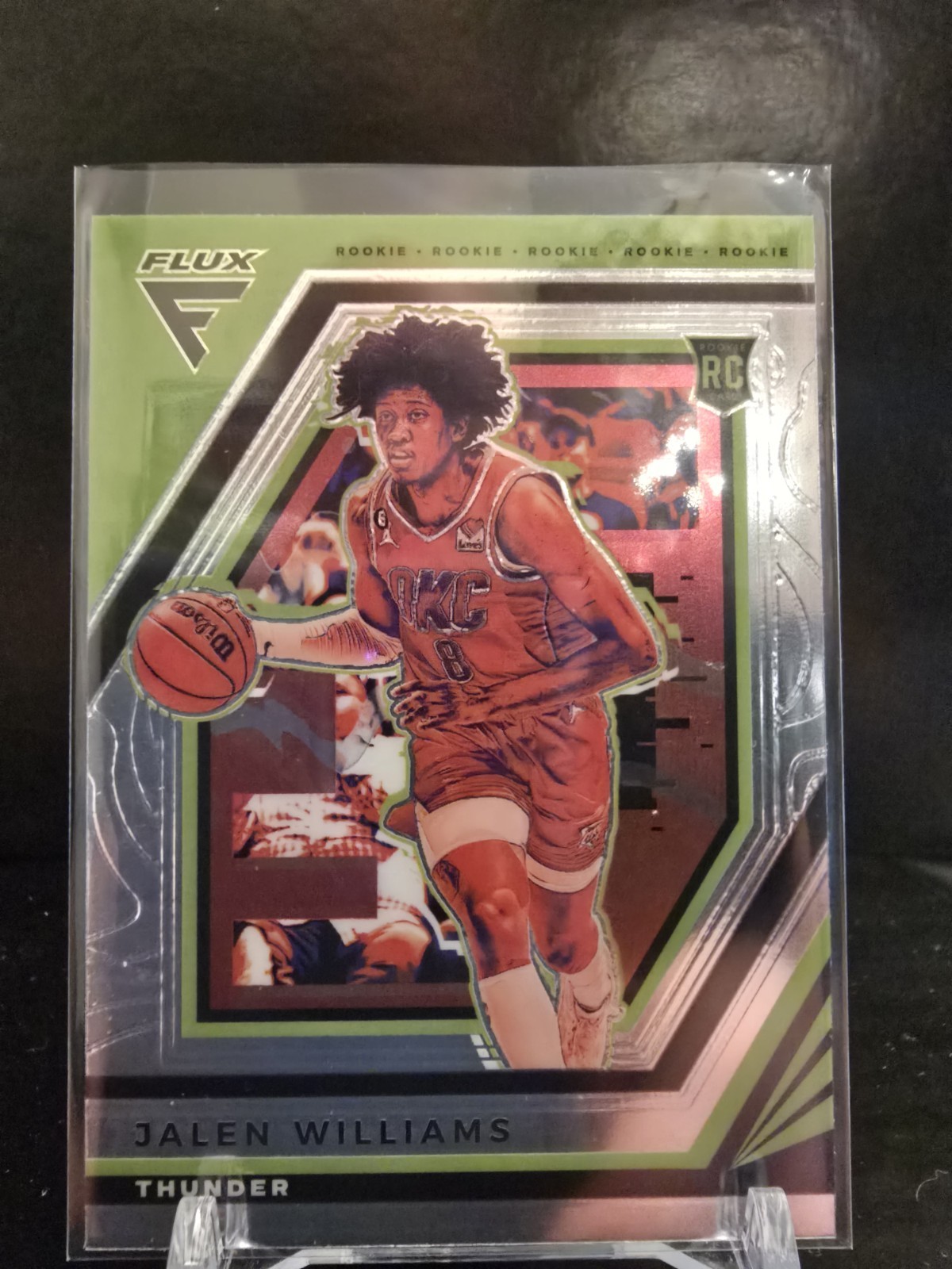 Jalen Williams Rookie Silver Prizm 2022-23 Panini Flux - Rookies #224 