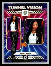 Angel Reese Chicago Sky 2025 Donruss WNBA #9 Tunnel Vision Press Proof