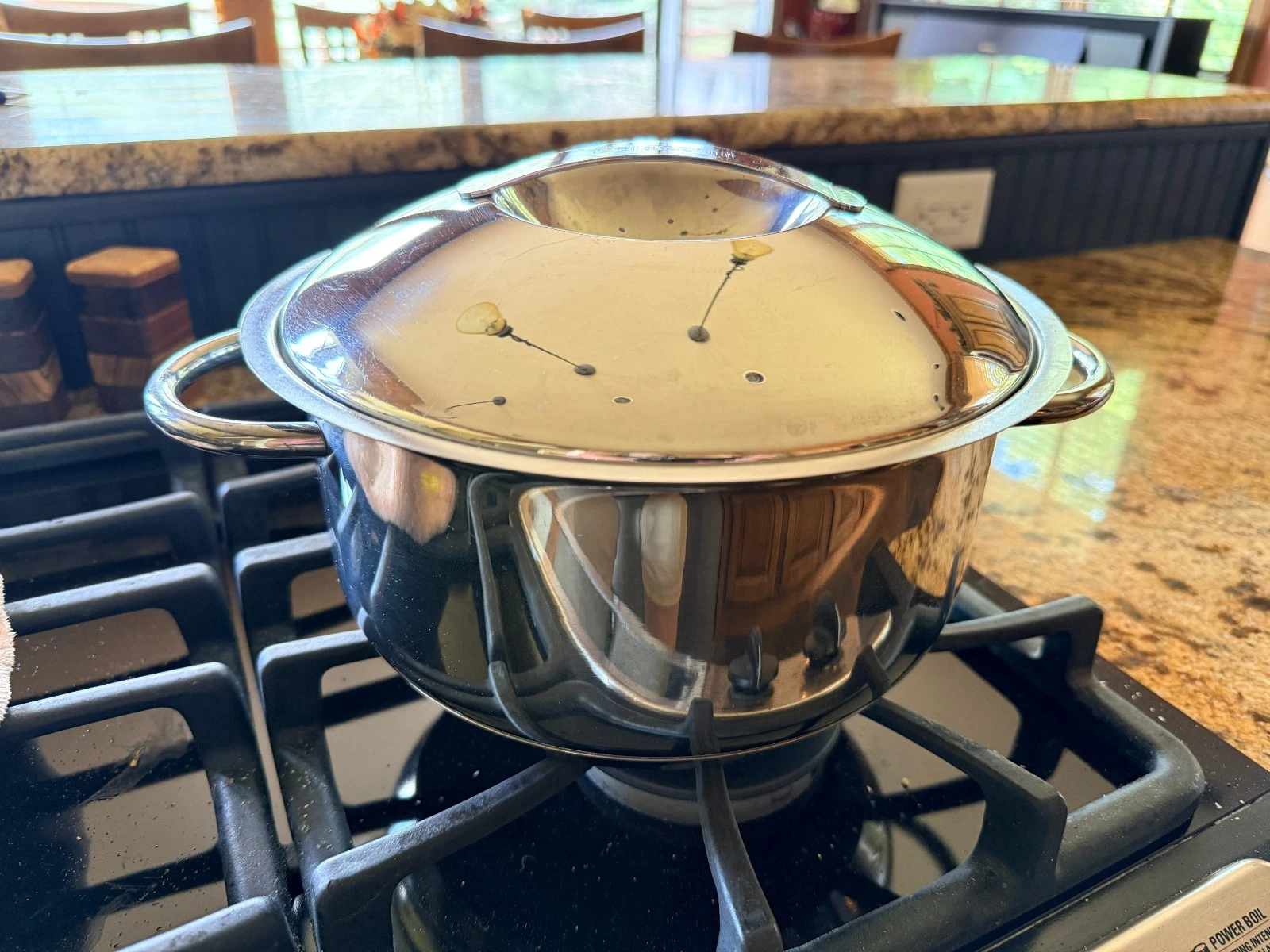 BARAZZONI Stainless Steel 3 Qt Casserole Stockpot with Lid Double Handle
Opens in a new window or ta