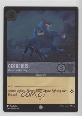 2023 Disney Lorcana - The First Chapter 1 Foil Cerberus Three-Headed Dog #176