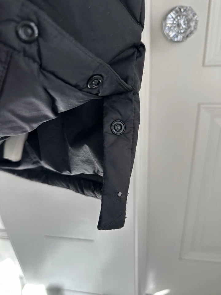 Parka feminina Patagonia Down with It preta tamanho P - Imagem 4 de 4