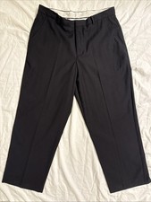 Vintage Boys Chaps Black Dress Pants Size 16 HUSKY Church Choir Concert Recital