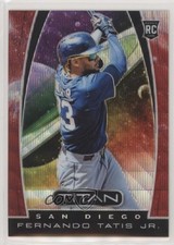 2019 Panini Chronicles Titan Ruby Wave Prizm 45/199 Fernando Tatis Jr #3 ez6