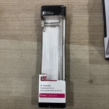 Delta 75912-SS Trinsic 12 Wall-Mounted Towel Bar, Brilliance Stainless