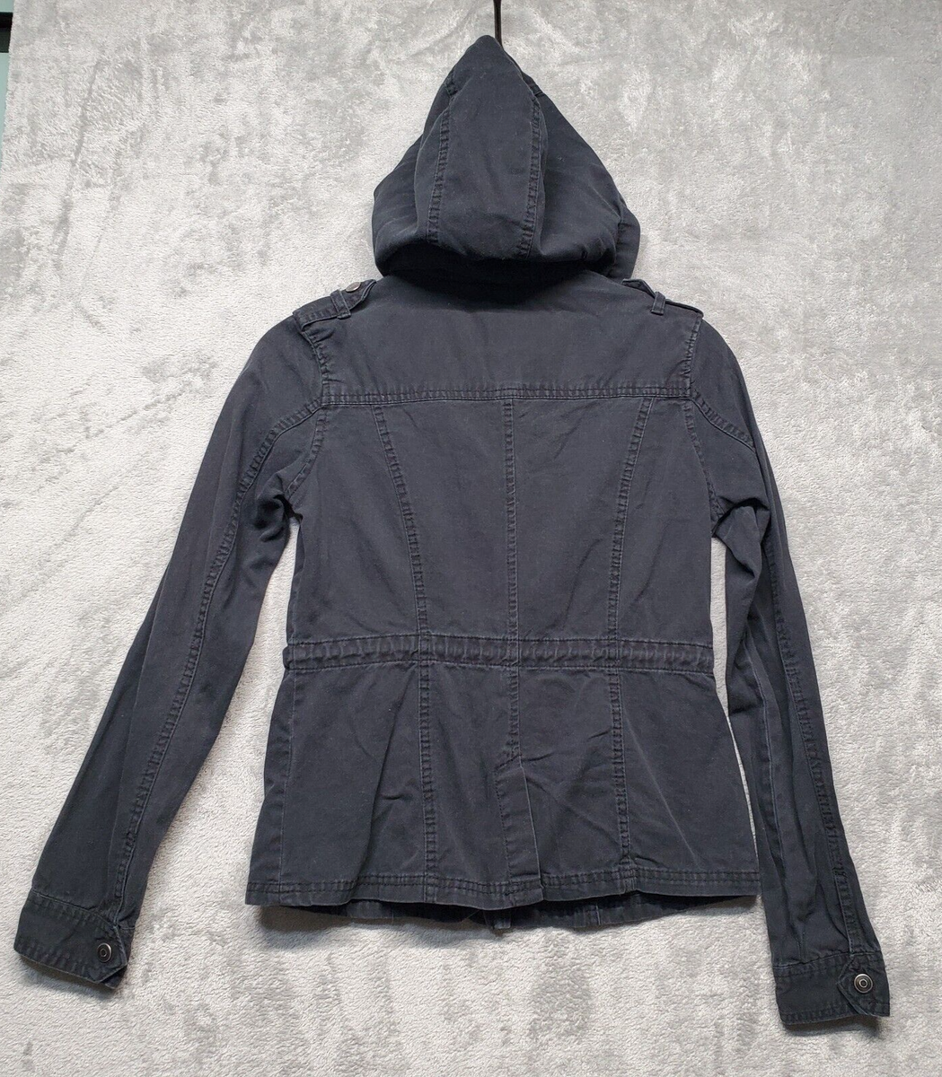 Prince and Fox Jacket Womens Size XSmall Black Zipper and