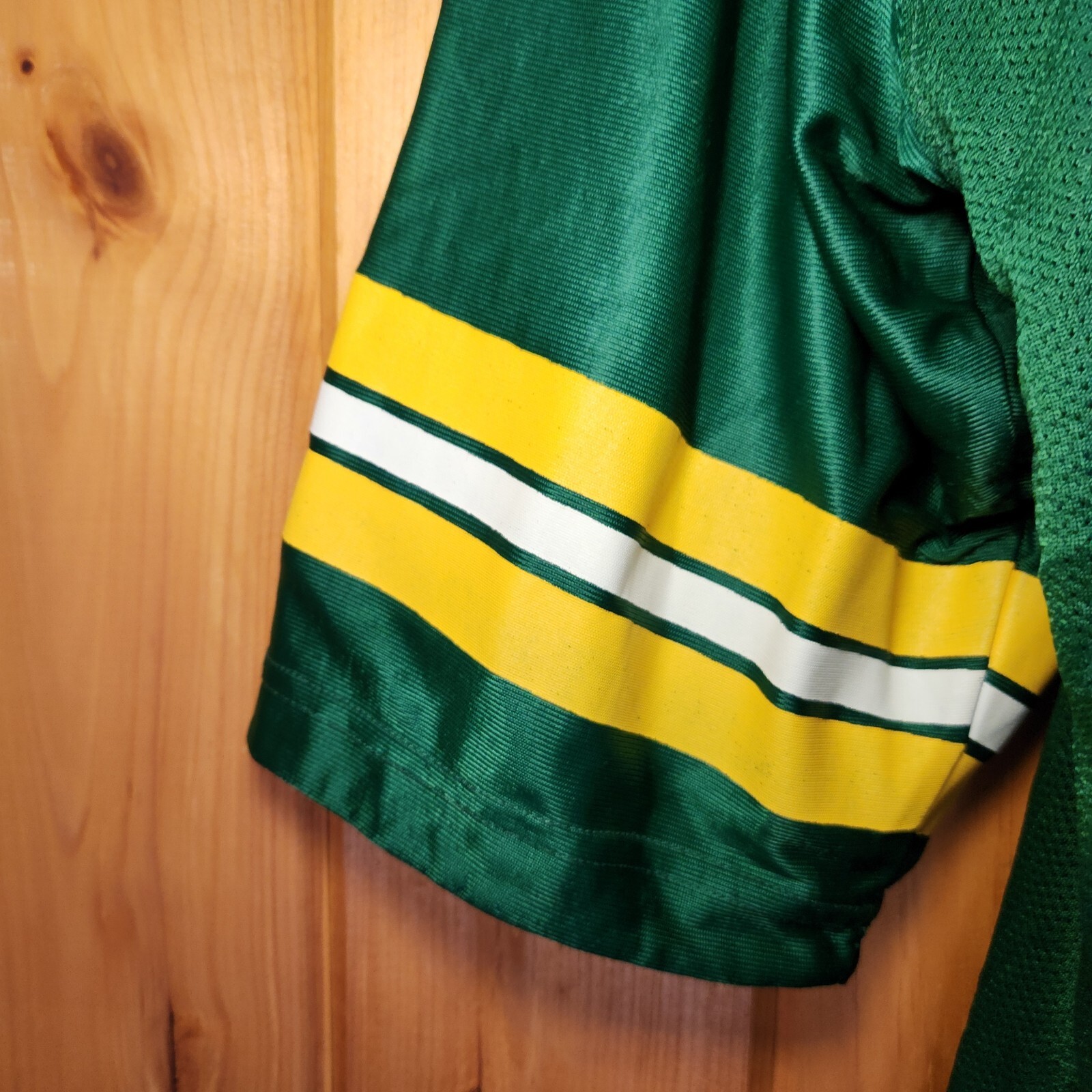 Vintage  Brett Favre #4 Green Bay Packers Reebok Reversible Jersey Size 52 thumbnail 10