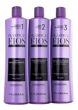 Cadiveu Plástica Dos Fios Selagem Térmica 3 X 1 Litro.