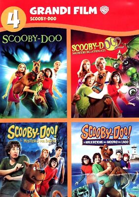 4 DVDs SCOOBY DOO - 4 GROSSE FILME 4 Boxen Box Neu Versiegelt
