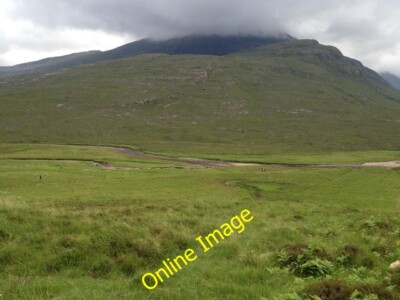 Photo 6x4 Strath na Sealga Am Fireach/NH0978 Photograph showing eastern  c2014